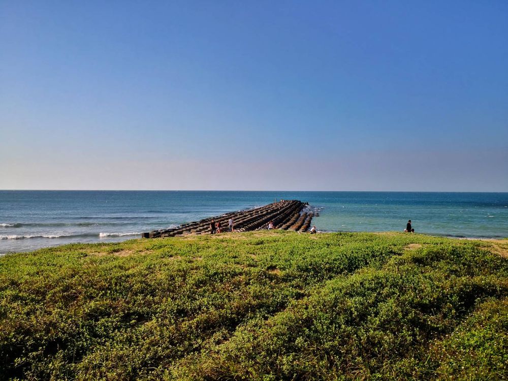 【北海岸三芝淺水灣│童話海景咖啡廳】三芝2021新開景觀餐廳 絕美夕陽+浪漫海景+美味網紅餐點+風芝門自行車道+老梅綠石槽 吃貨旅遊作家水靜葳 (51)