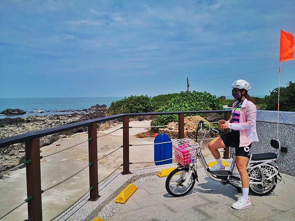 【2021北海岸一日遊】雙灣自行車道淺水灣-白沙灣+芝蘭公園海上觀景平台 灣塔自行車道白沙灣-富貴角 吃貨旅遊作家水靜葳JING找樂子 (37)_结果