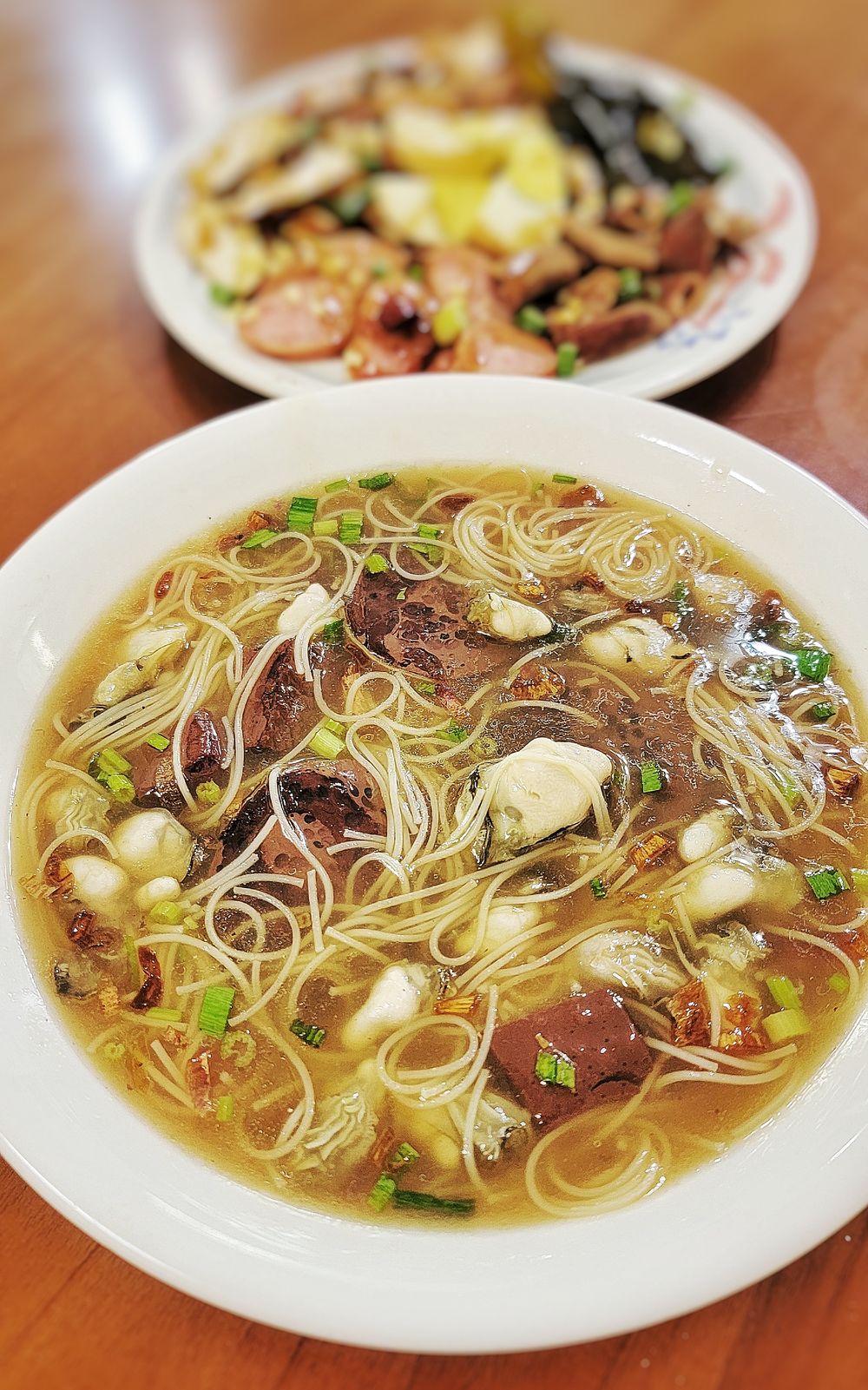 【小金門一日遊│烈嶼古早味】新大同餐飲 獨門血腸海蚵麵線、綜合滷味小金門人氣小吃@水靜葳環遊世界366天 (17)