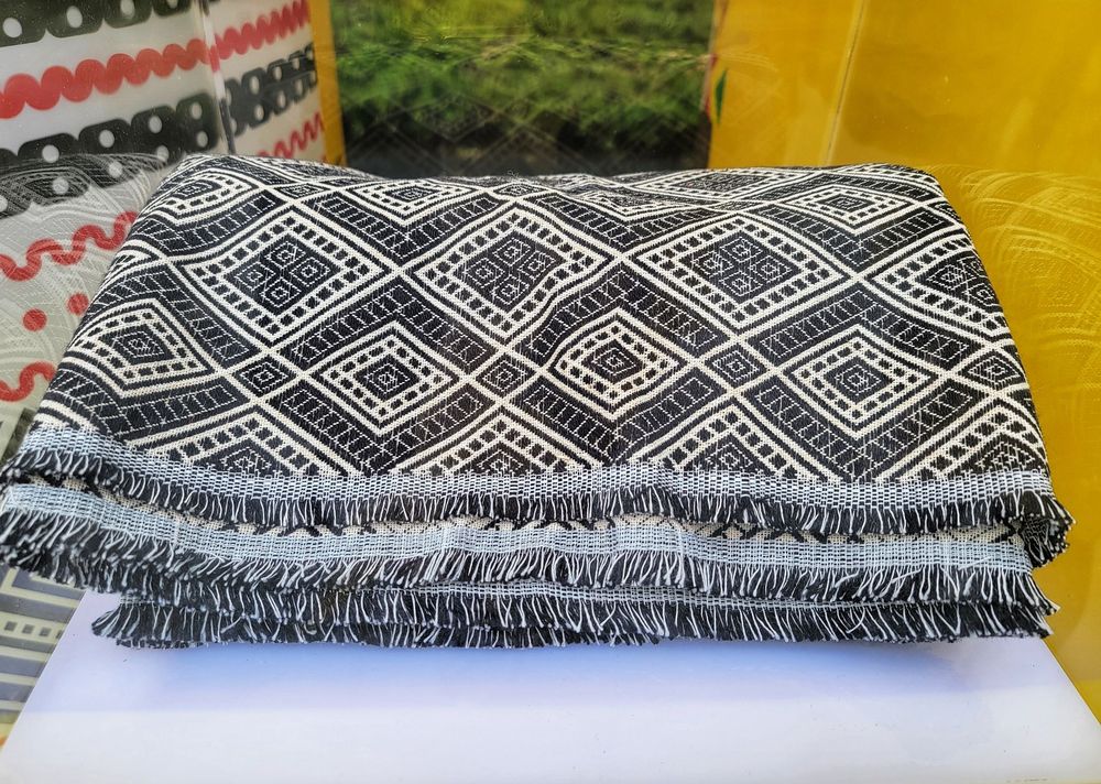賽德克族傳統蓋被織紋