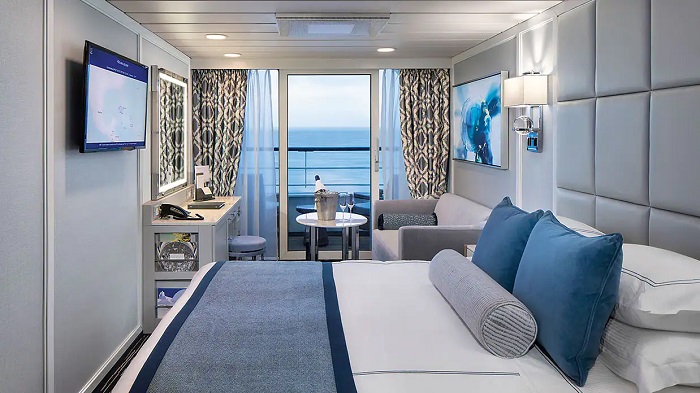 大洋郵輪Oceania Cruises利嘉特號（Regatta）concierge-level-veranda-stateroom