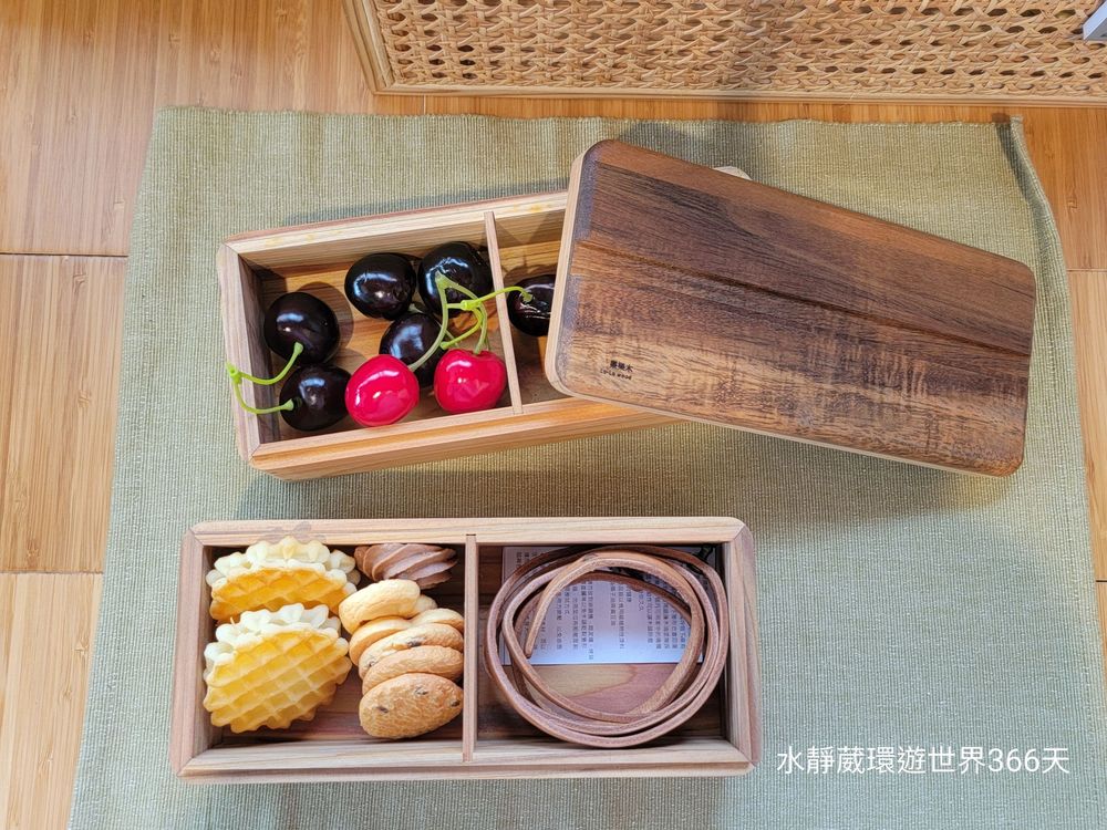 國產材產品體驗館「从森」選物～烏魚子台灣杉木食盒
