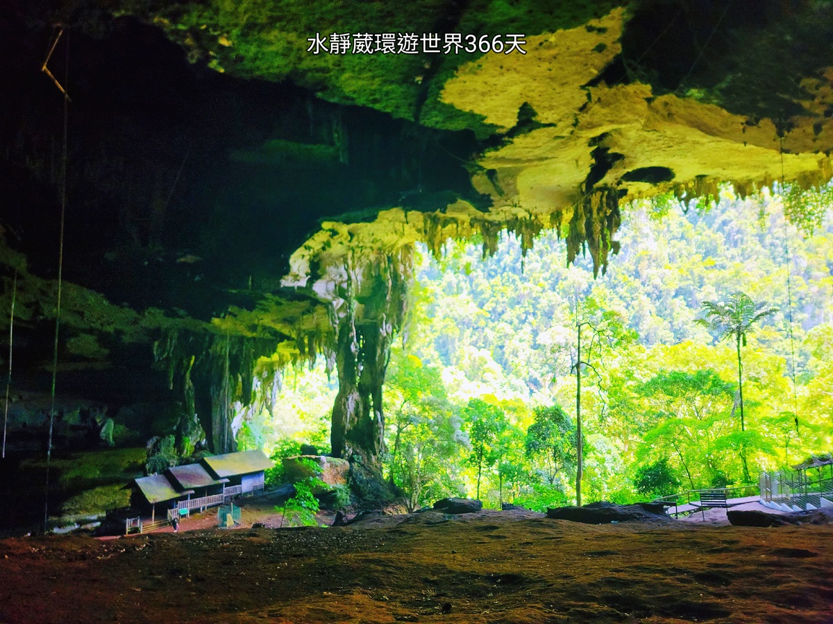 砂拉越美里景點│尼亞國家公園Niah Cave探萬年雨林、世界最大洞穴口、考古遺跡@水靜葳環遊世界366天 (1)