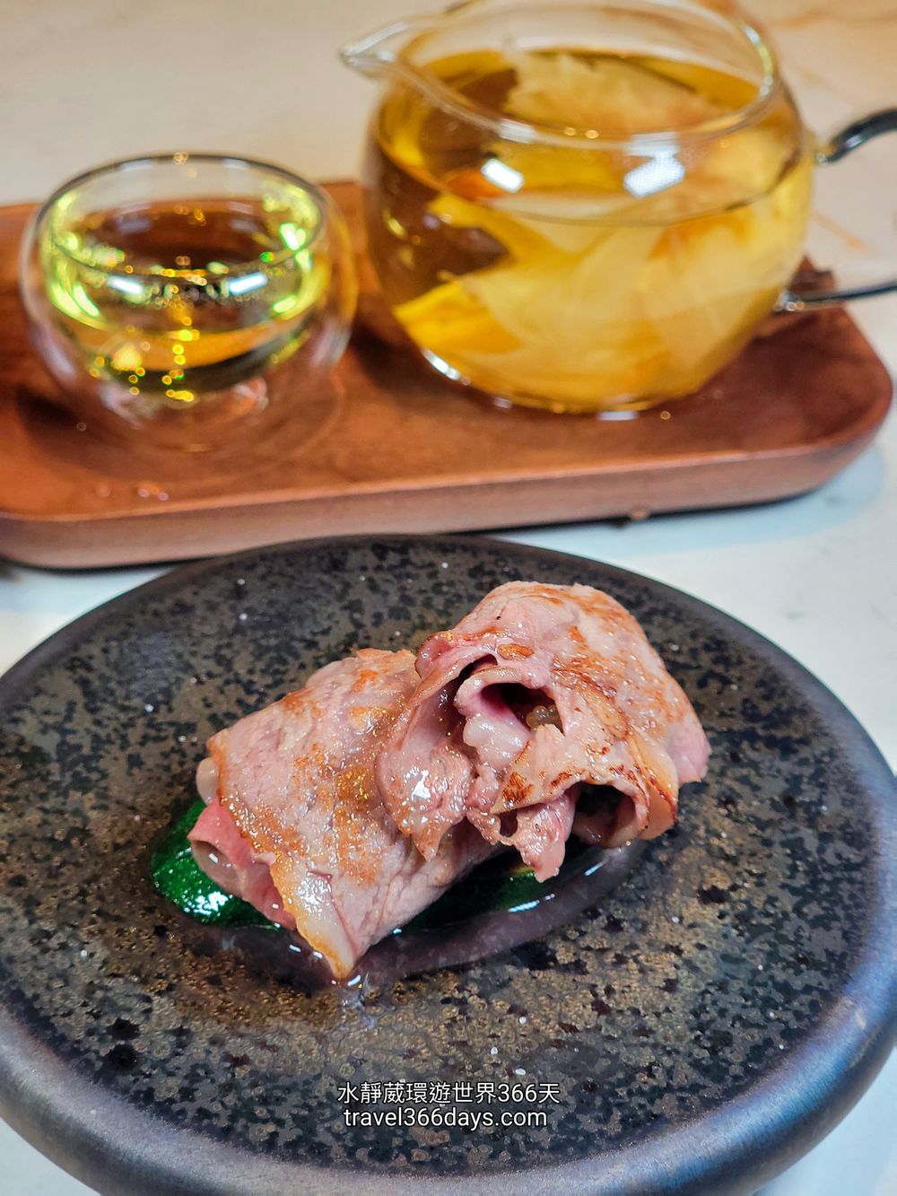 【墨賞新鐵板料理-古亭店】海陸雙主菜套餐主餐(肉類)加價升級:A5日本和牛牛排(70g)+和牛捲(30g)