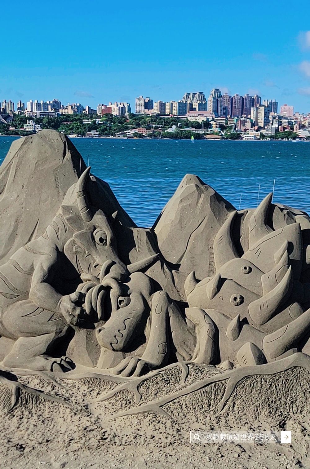2025八里城市沙雕展免費打卡數碼寶貝沙雕展 左岸公園親子旅遊行程建議、亮點、交通、活動、美食優惠、抽獎@水靜葳環遊世界366天 (22)